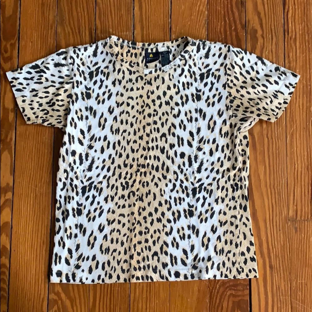 VINTAGE LizSport Leopard Tee